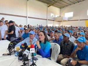 La candidata electa en las primarias de la oposición, de Vente Venezuela, llegó a Anzoátegui para agradecer al pueblo su apoyo el pasado 22 de octubre
